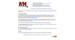 Desktop Screenshot of mhconsulting.com