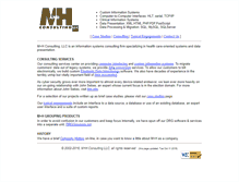 Tablet Screenshot of mhconsulting.com